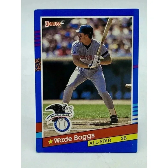 Donruss Other - Wade Boggs Vintage‎ 1991 Donruss All Star Baseball Card #55 Excellent